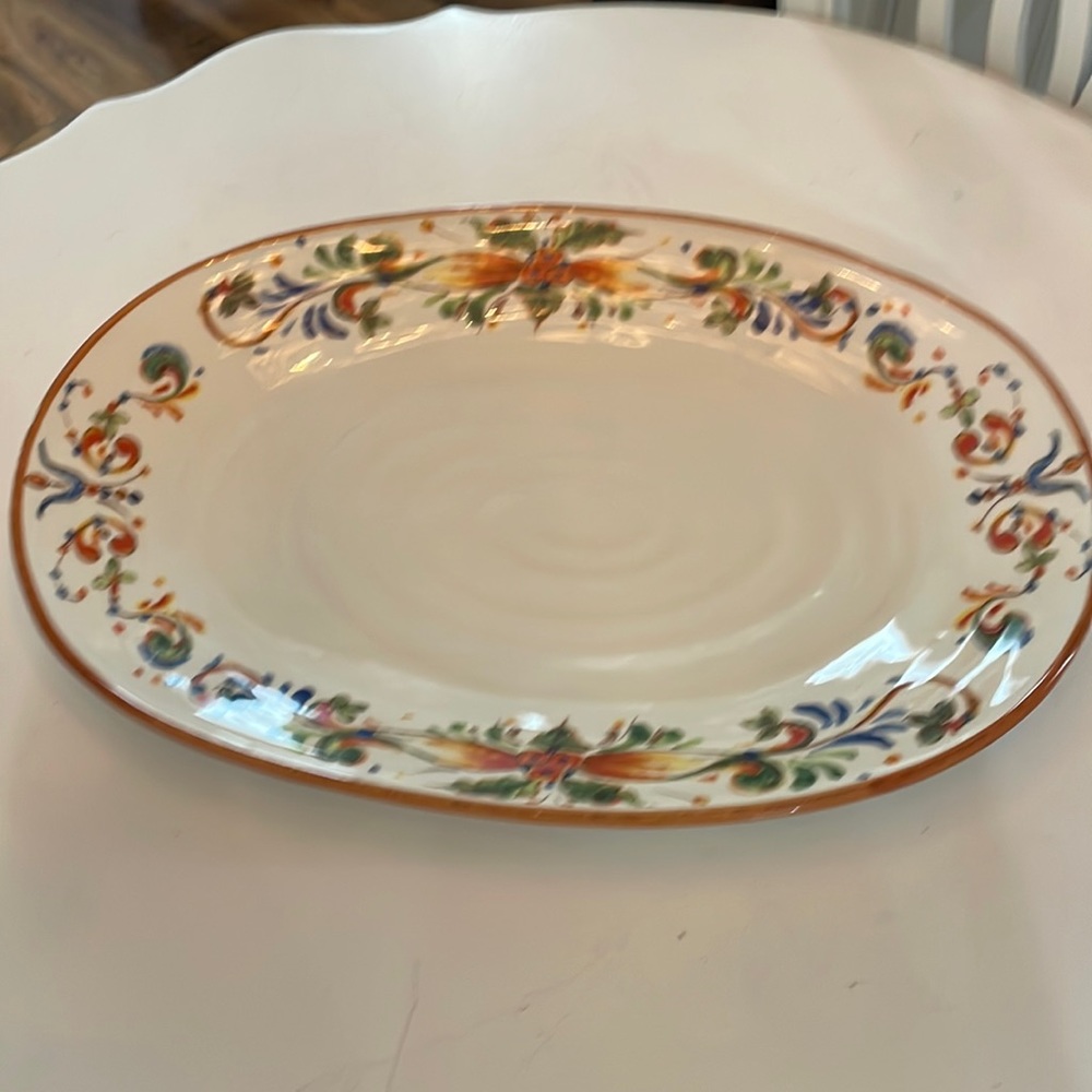 Large Vintage Imported Platter.